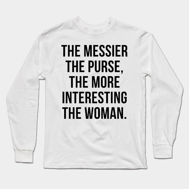 The purse Long Sleeve T-Shirt by WLBT